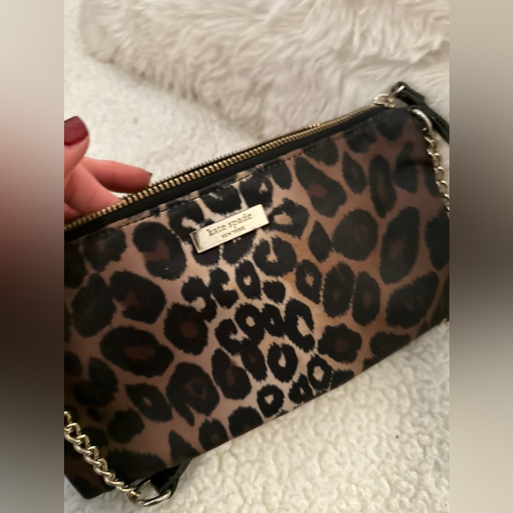 Kate Spade Leopard Shoulder Bag
